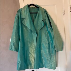 Vintage Escada Teal Coat